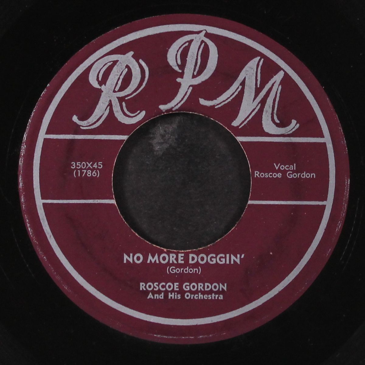 no more doggin' / maria by ROSCOE GORDON