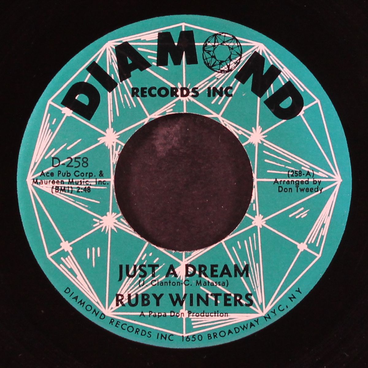 i don't want to hurt nobody / just a dream by RUBY WINTERS