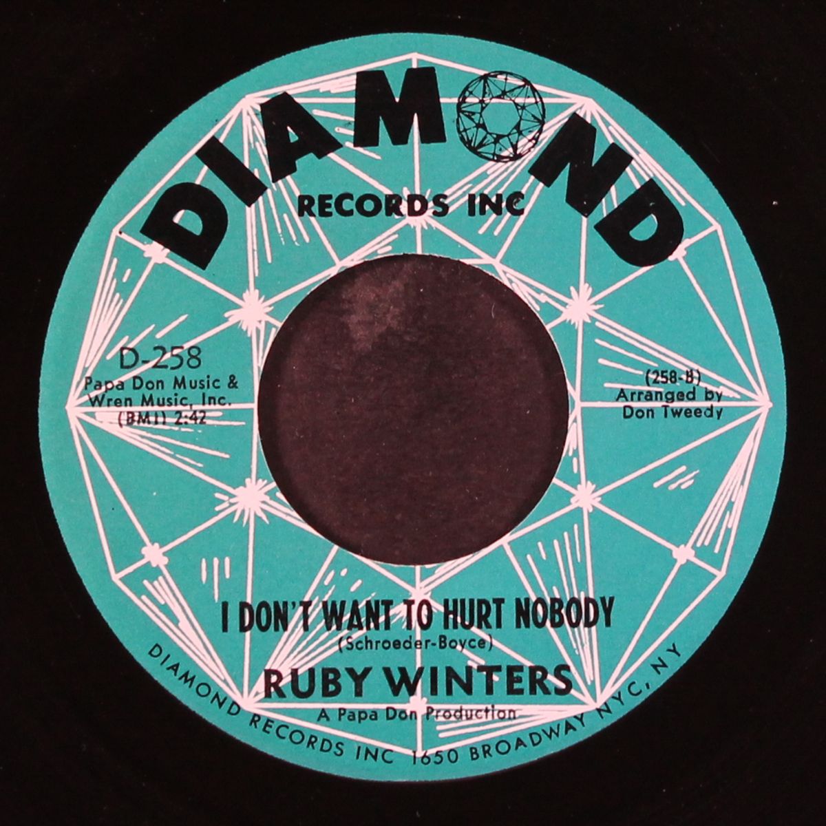 i don't want to hurt nobody / just a dream by RUBY WINTERS