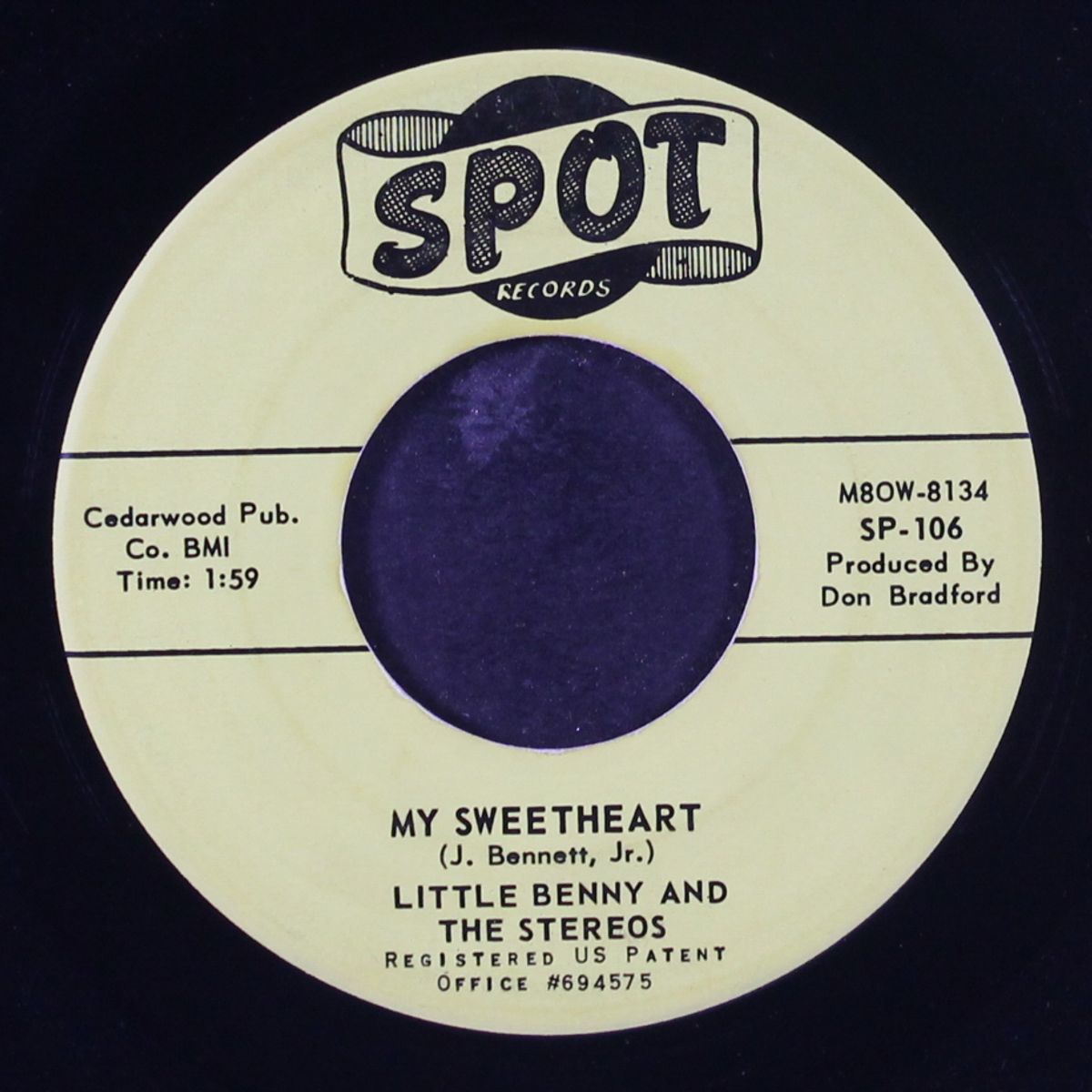 drinking wine, spodie odie / my sweetheart by LITTLE BENNY & STEREOS