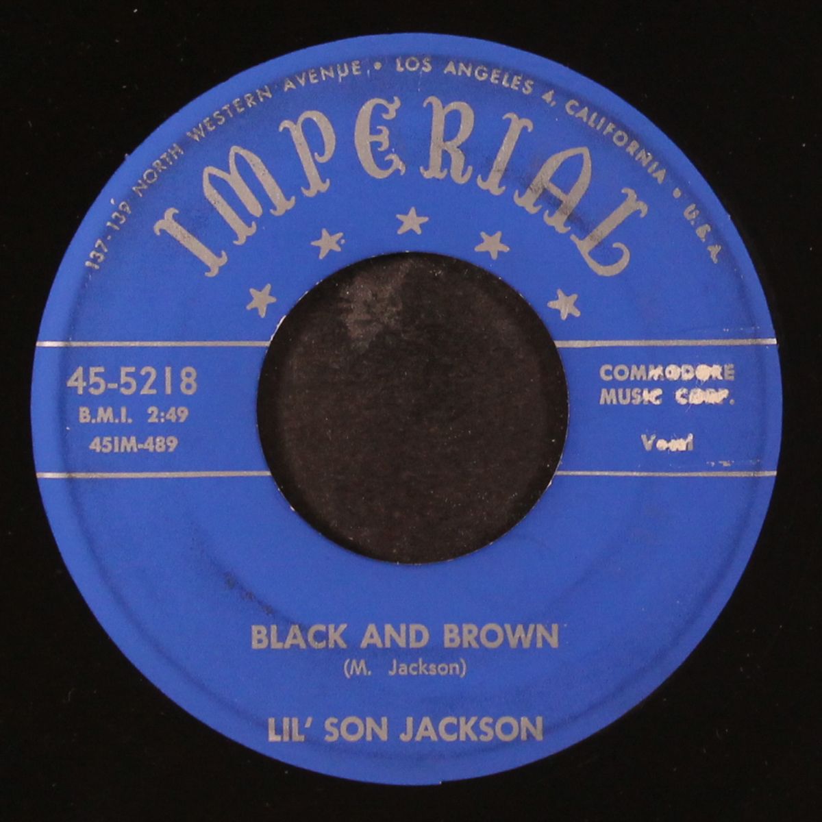 sad letter blues / black and brown by LIL' SON JACKSON