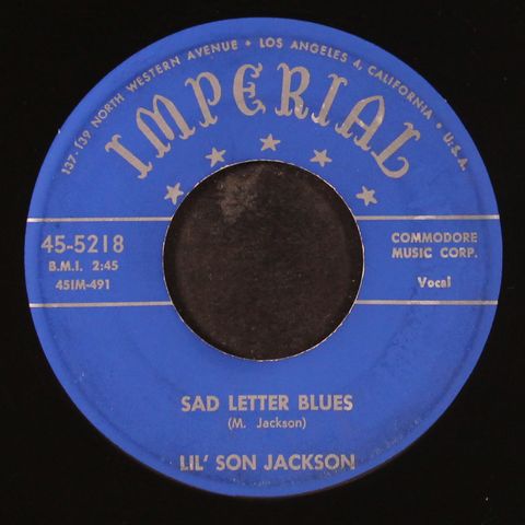 sad letter blues / black and brown by LIL' SON JACKSON