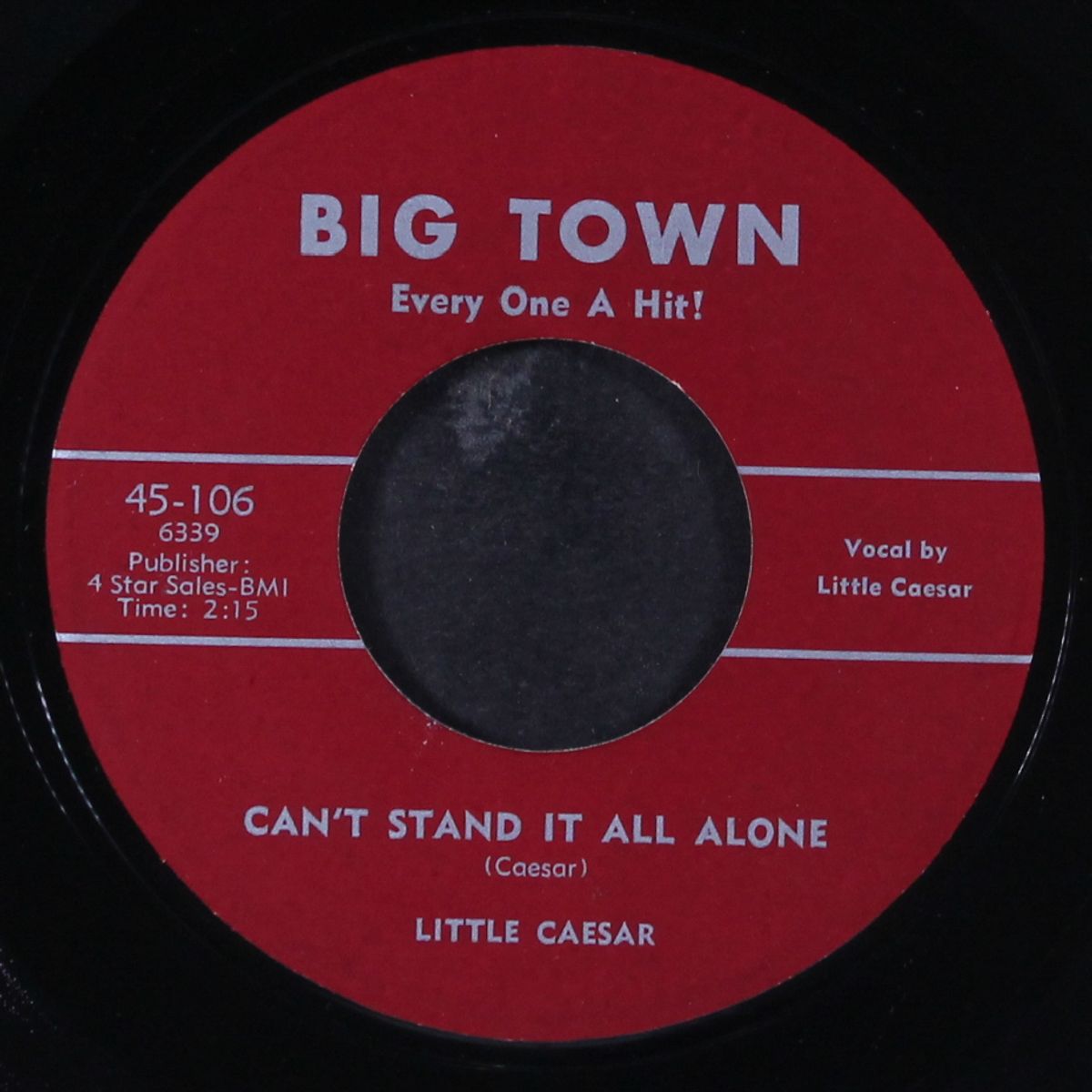 big eyes / can't stand it all alone by LITTLE CAESAR