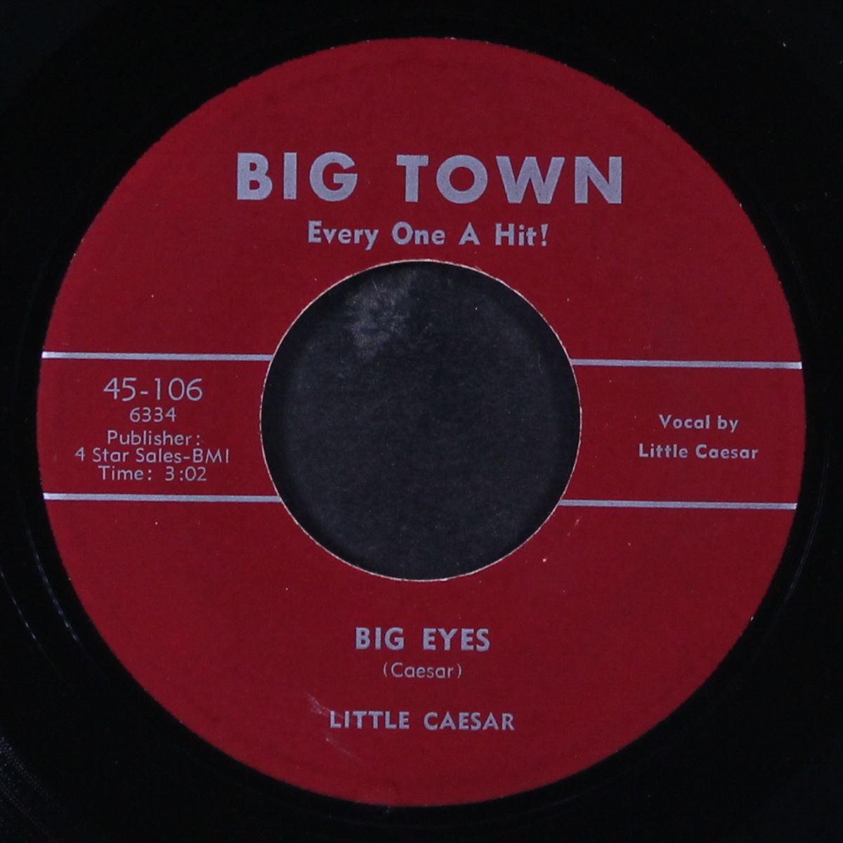 big eyes / can't stand it all alone by LITTLE CAESAR