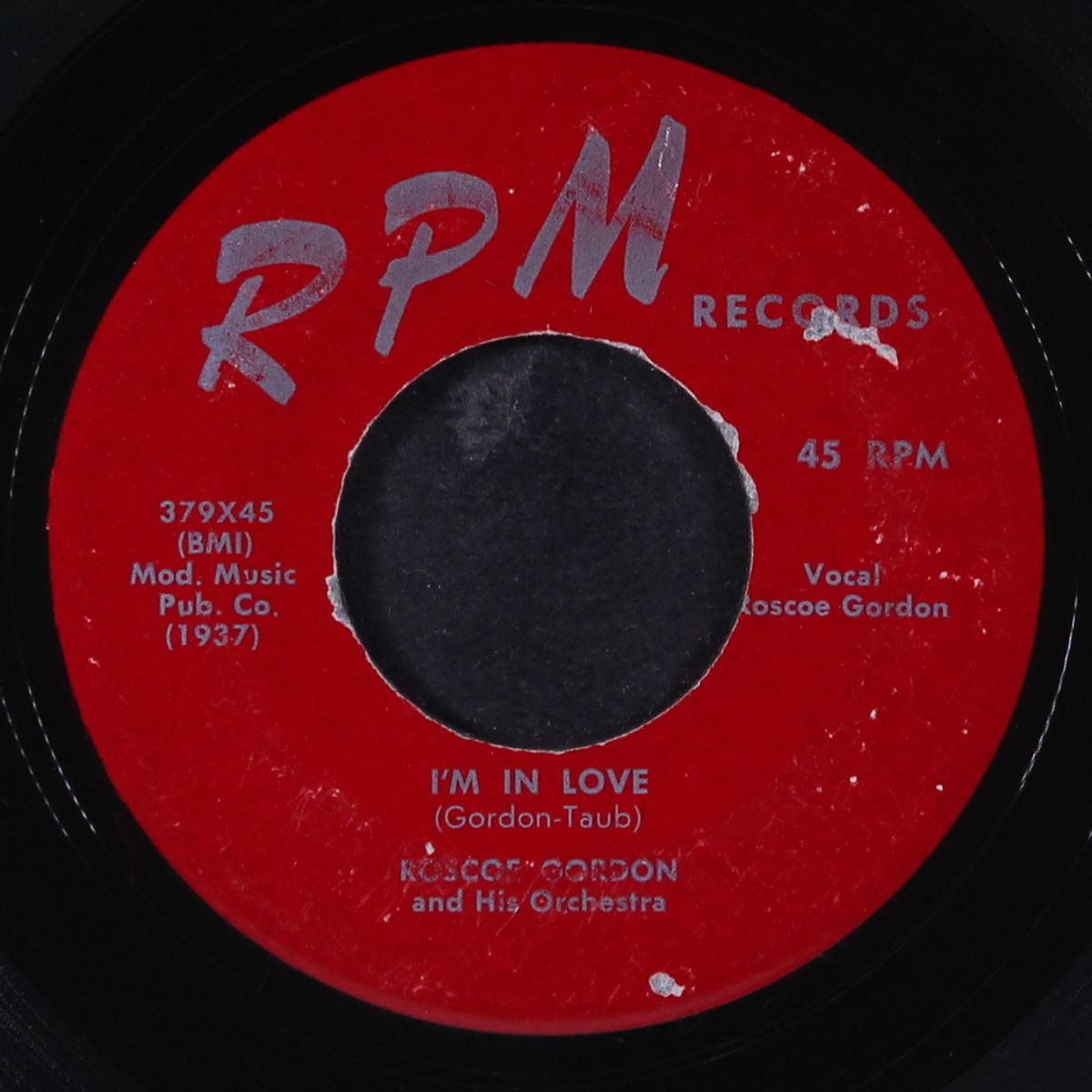 just in from texas / i'm in love by ROSCOE GORDON