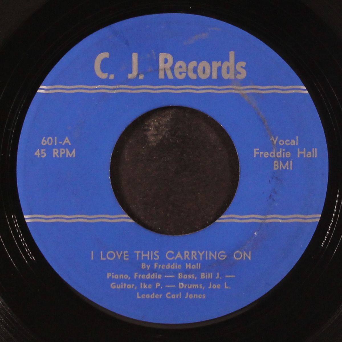 she's a upsetter / i love this carrying on by FREDDIE HALL