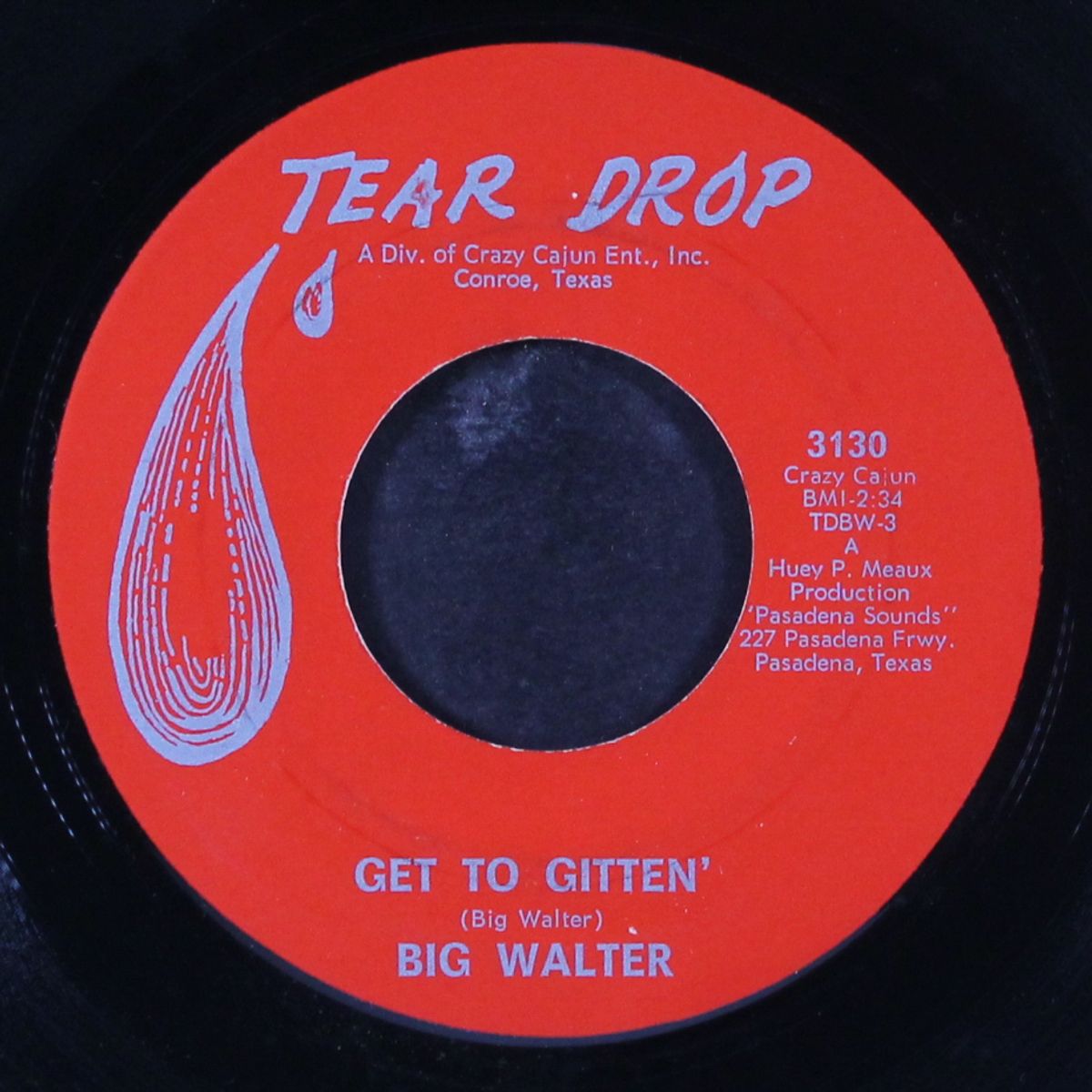 get to gitten' / nobody loves me by BIG WALTER