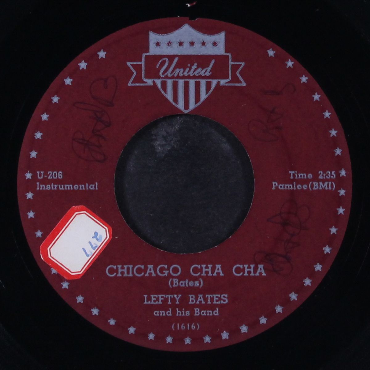 chicago cha cha / somebody will understand by LEFTY BATES