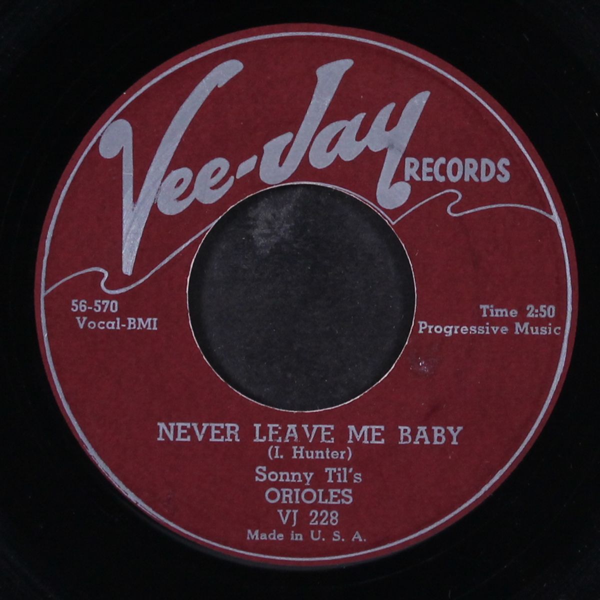for all we know / never leave me baby by ORIOLES