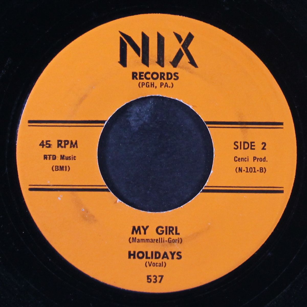 one little kiss / my girl by HOLIDAYS