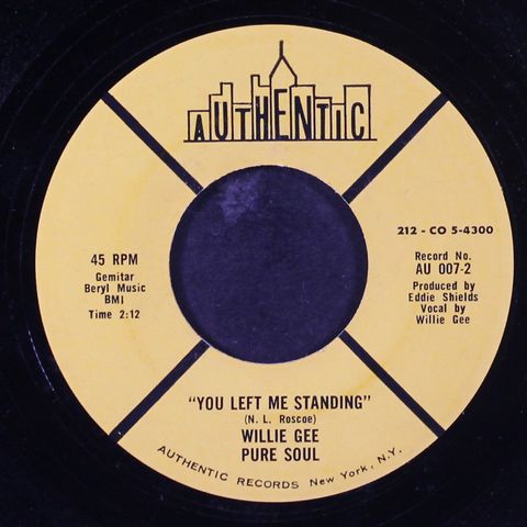 WILLIE GEE PURE SOUL