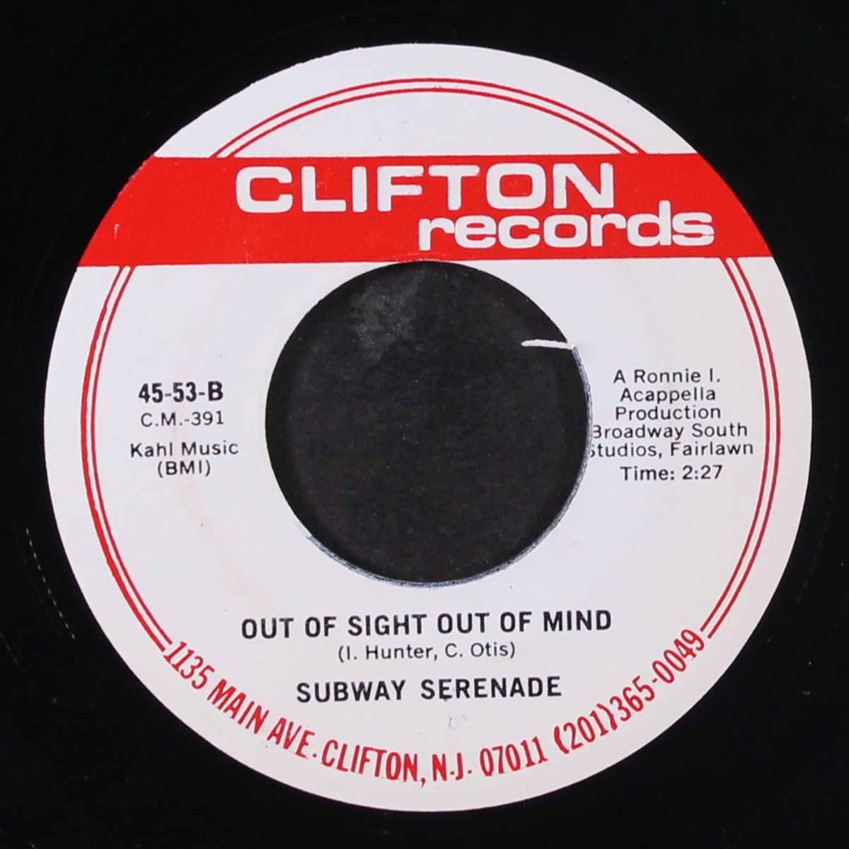 that's my girl / out of sight out of mind by SUBWAY SERENADE