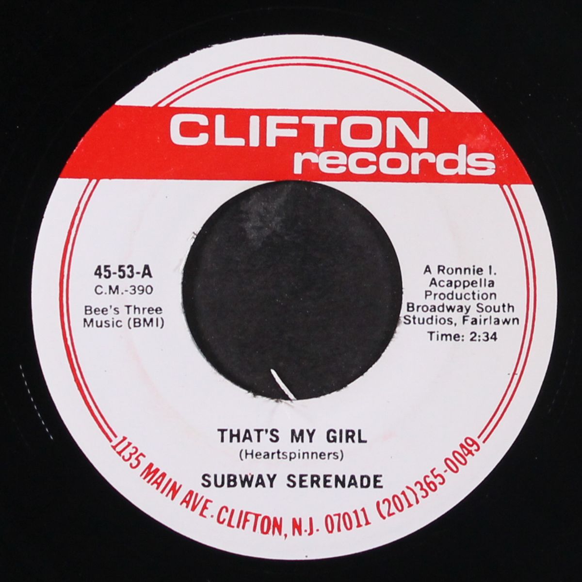 that's my girl / out of sight out of mind by SUBWAY SERENADE