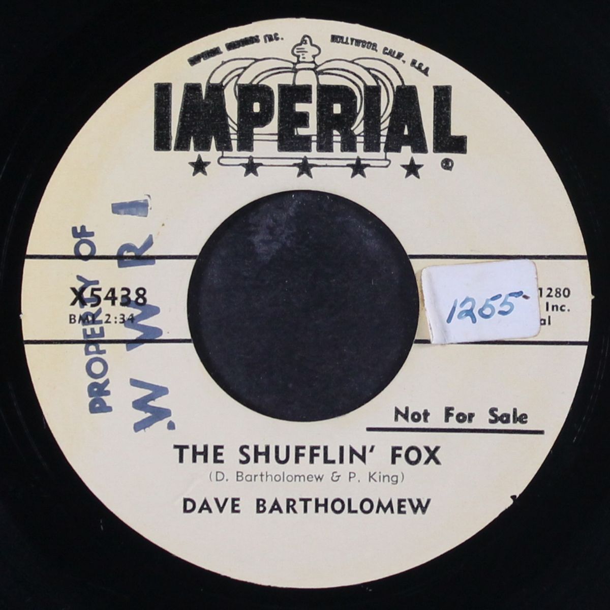 the monkey / the shufflin' fox by DAVE BARTHOLOMEW