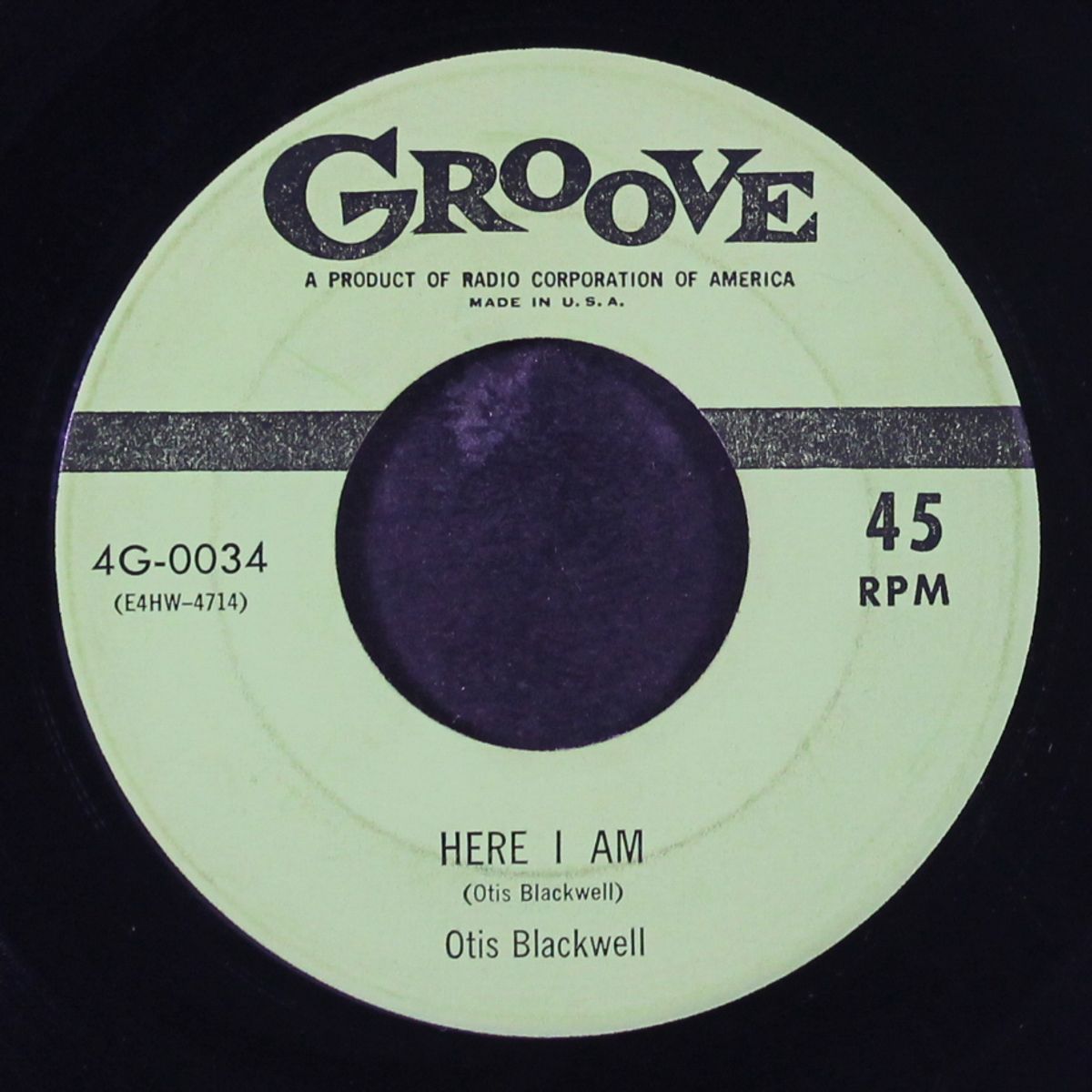 oh! what a babe / here i am by OTIS BLACKWELL