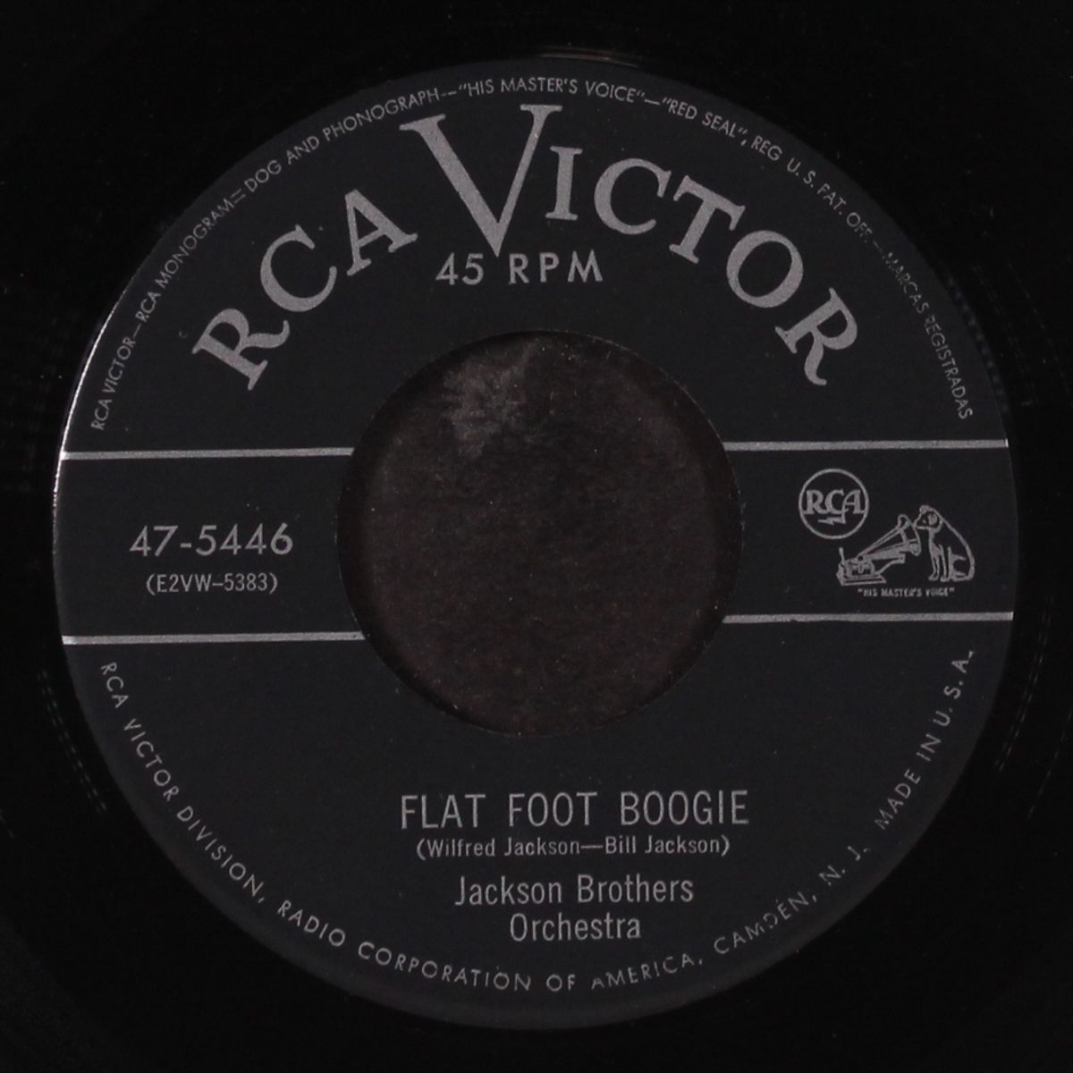 there's no other way / flat foot boogie by JACKSON BROTHERS