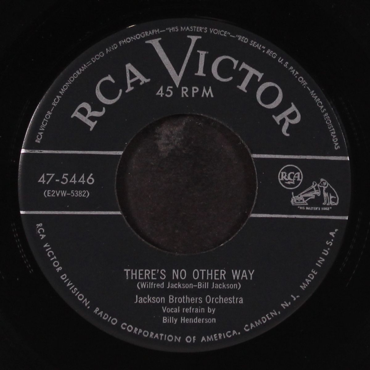 there's no other way / flat foot boogie by JACKSON BROTHERS