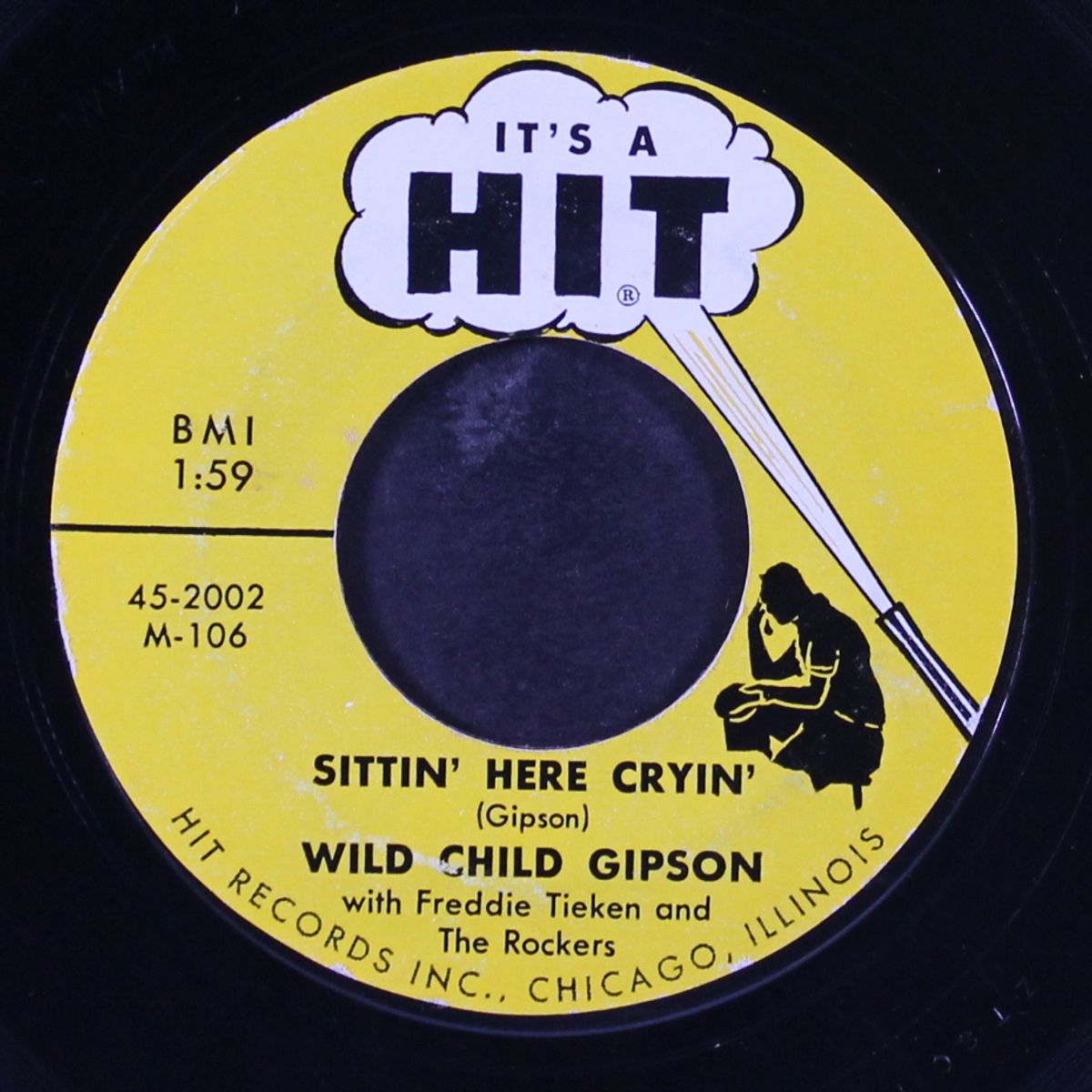 uncle john / sittin' here cryin' by WILD CHILD GIPSON