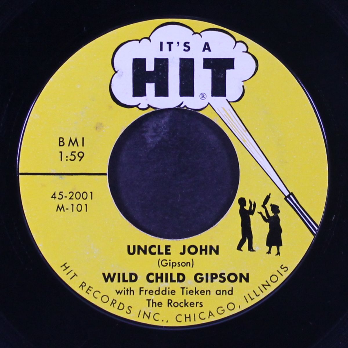uncle john / sittin' here cryin' by WILD CHILD GIPSON