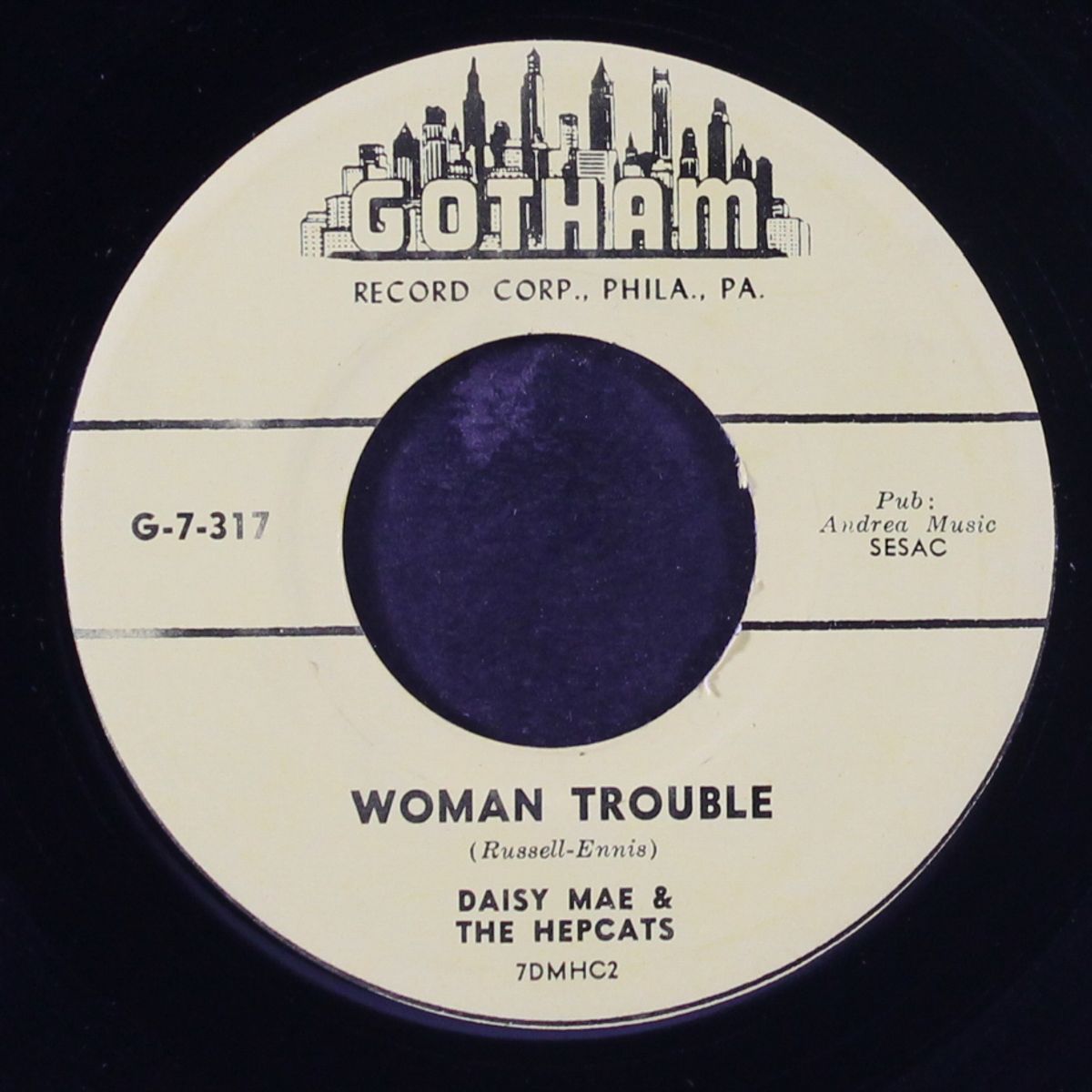 woman trouble / lonesome playgirl by DAISY MAE & HEPCATS