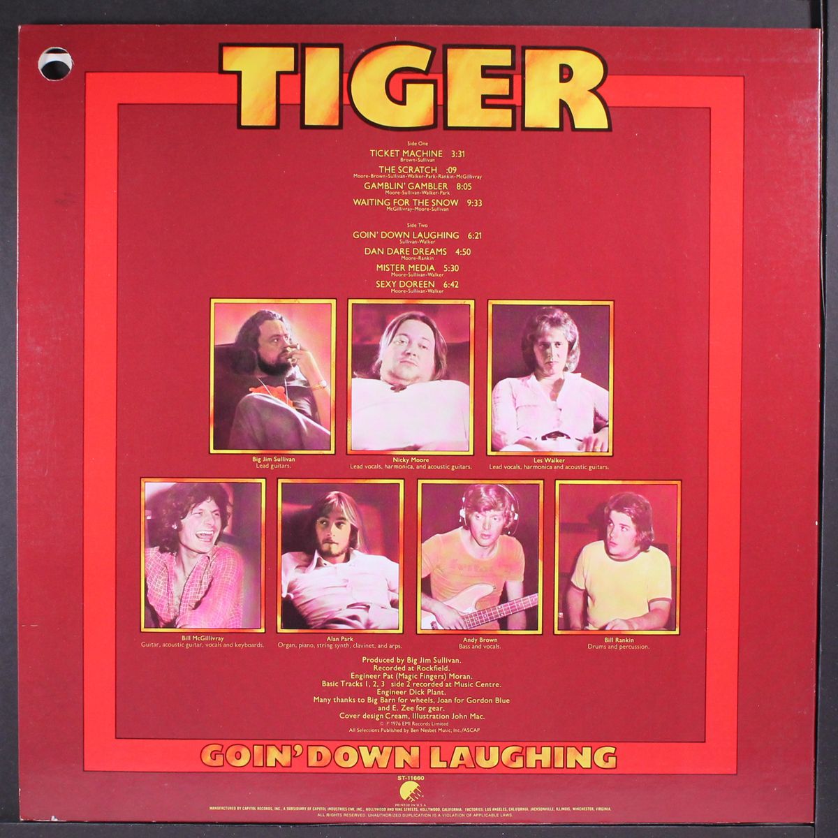 goin' down laughing by TIGER