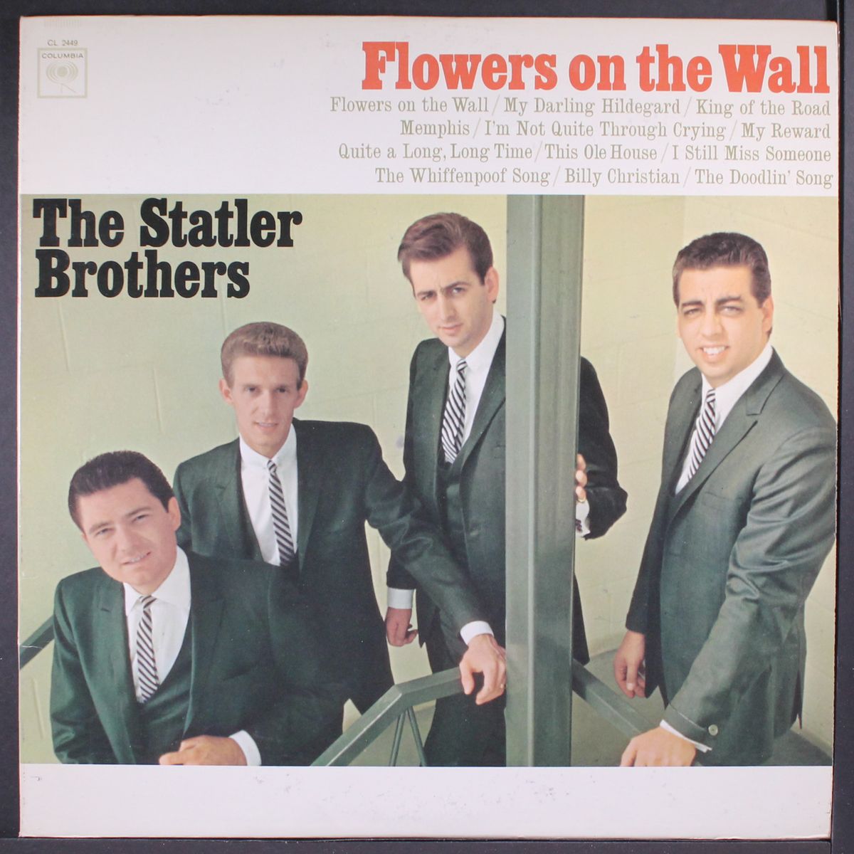 flowers on the wall by STATLER BROTHERS
