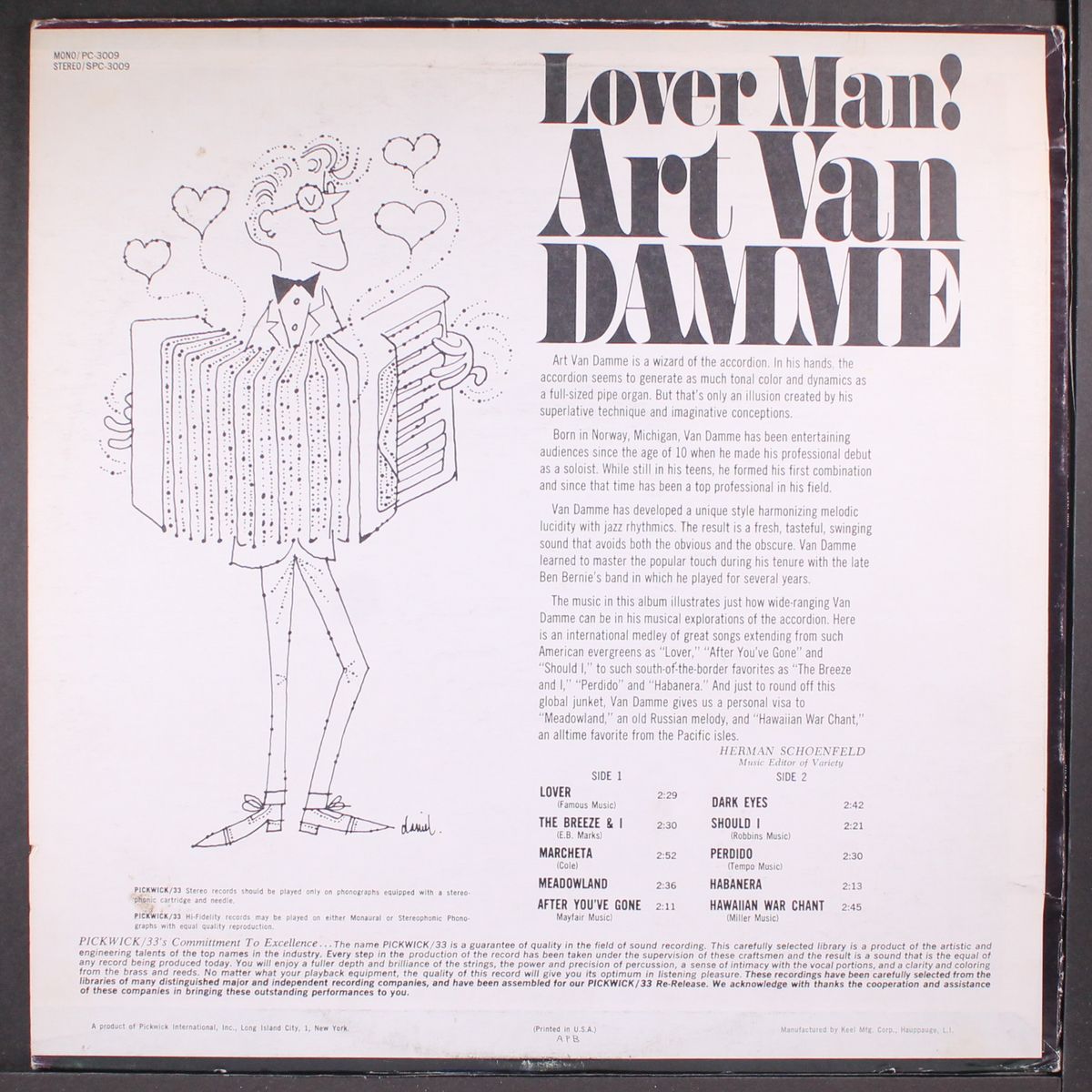 lover man! by ART VAN DAMME