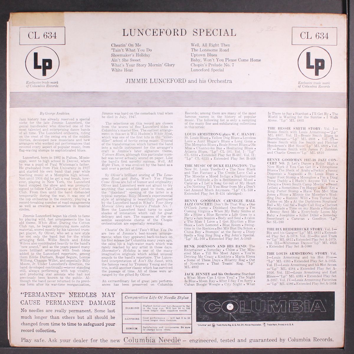 lunceford special by JIMMIE LUNCEFORD