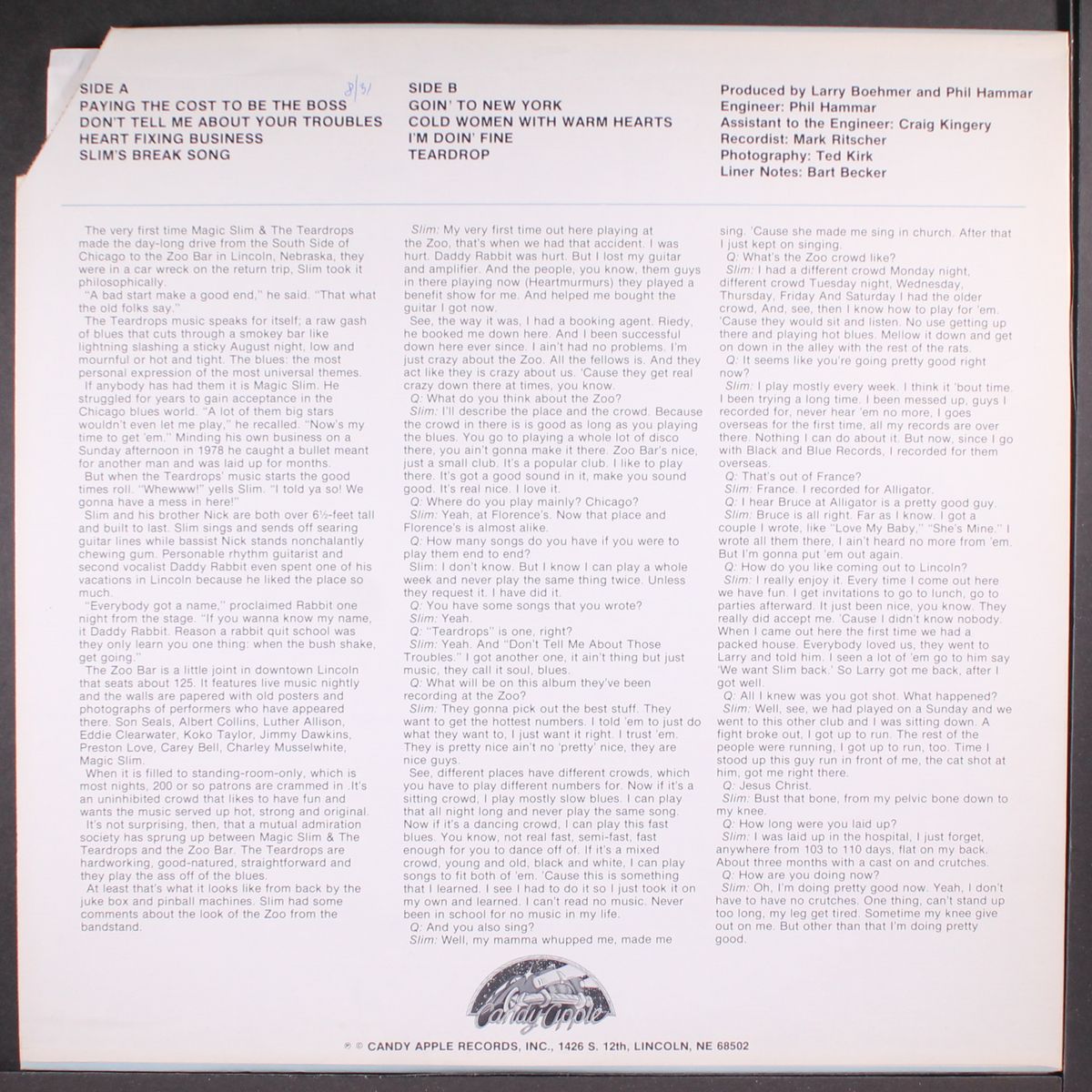 live 'n blue by MAGIC SLIM