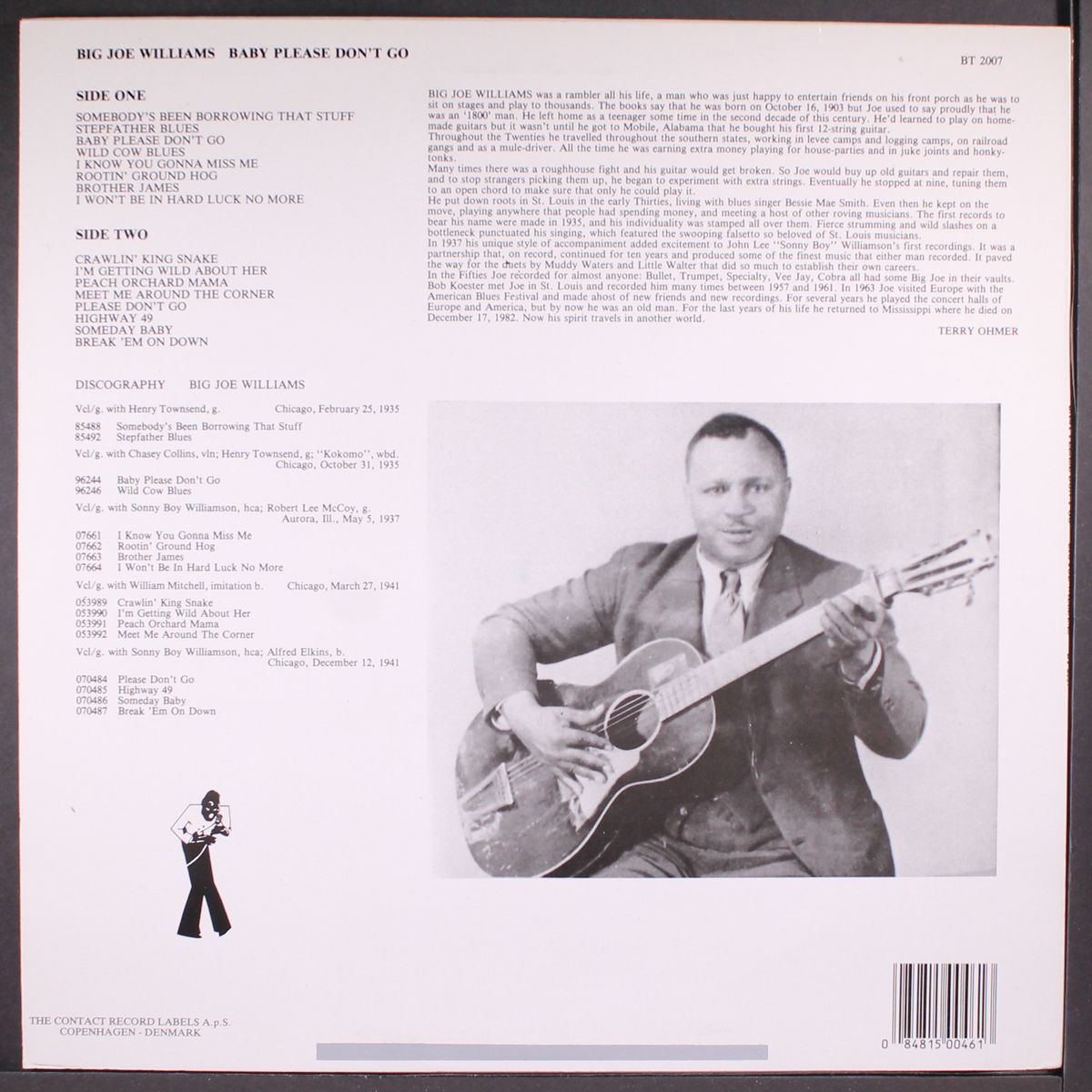 baby please don't go by BIG JOE WILLIAMS