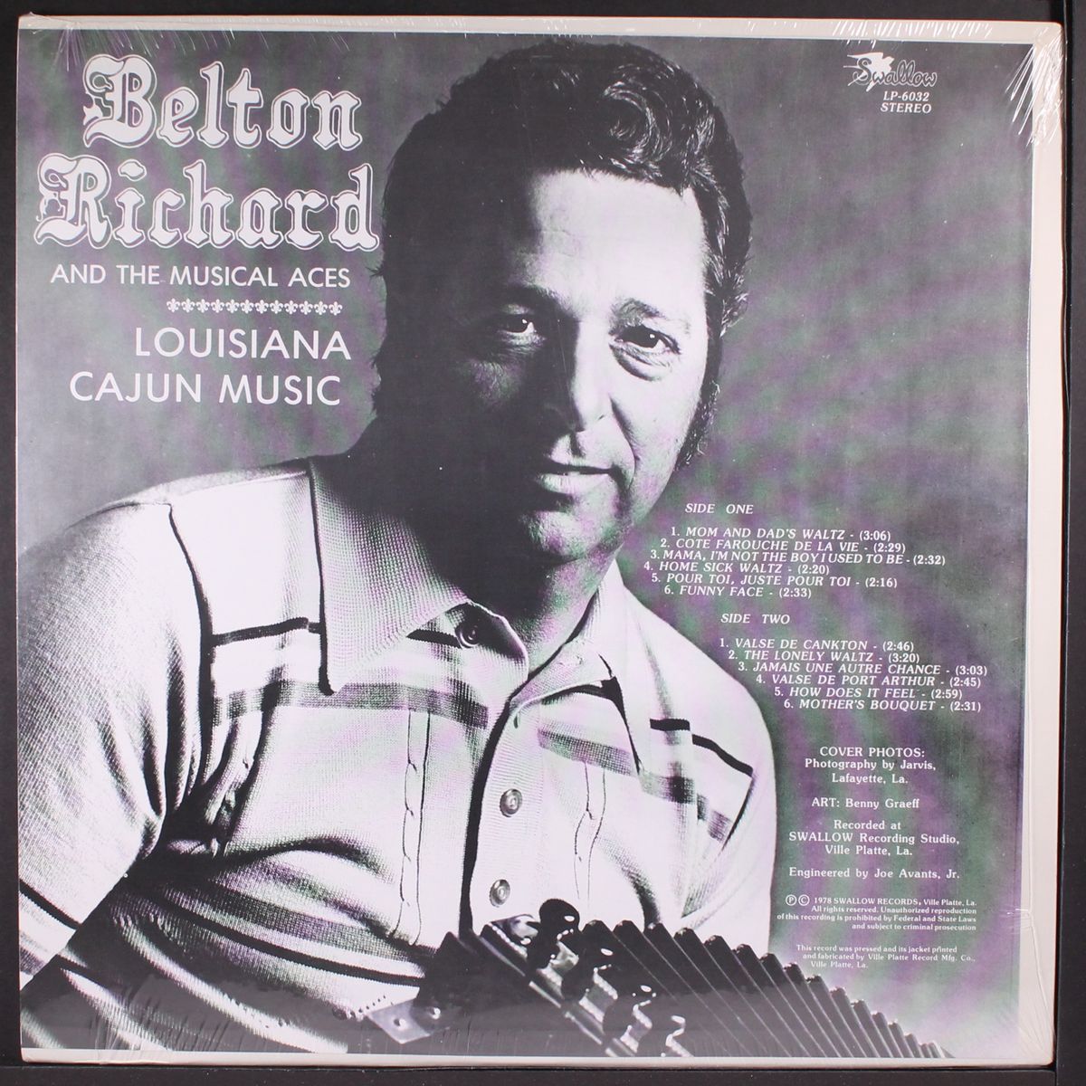louisiana cajun music by BELTON RICHARD