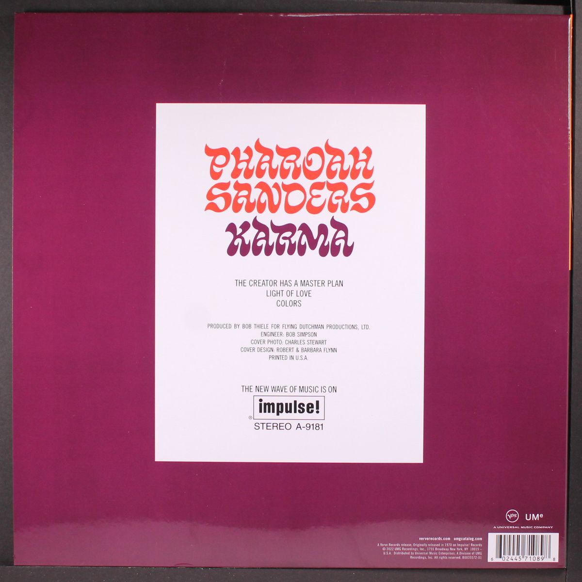 karma by PHAROAH SANDERS