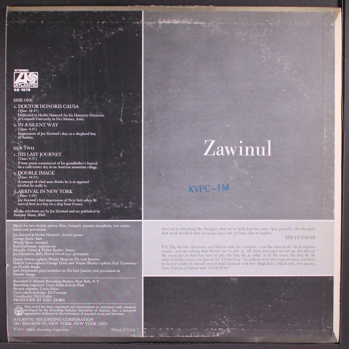 zawinul by JOE ZAWINUL
