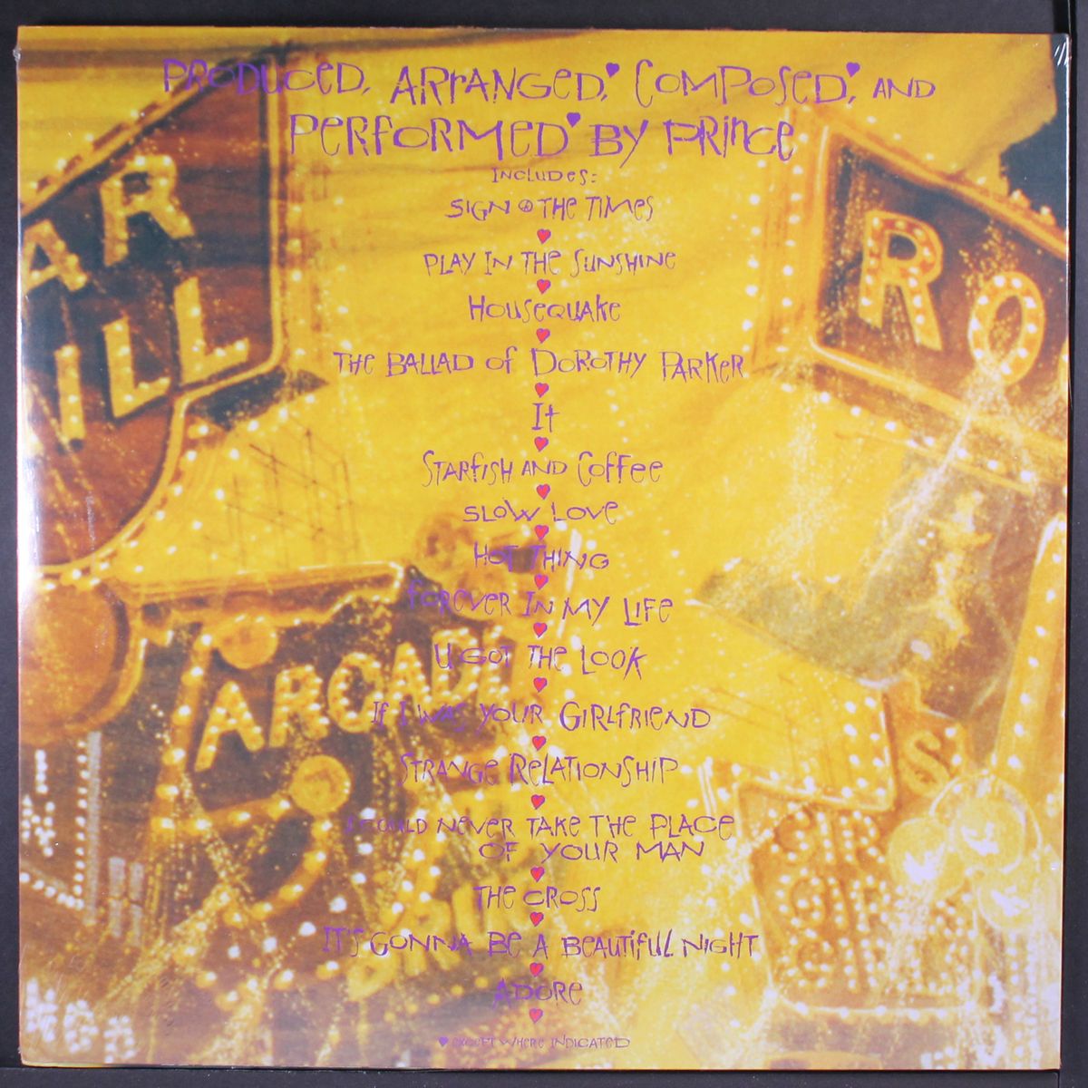 sign "o" the times by PRINCE
