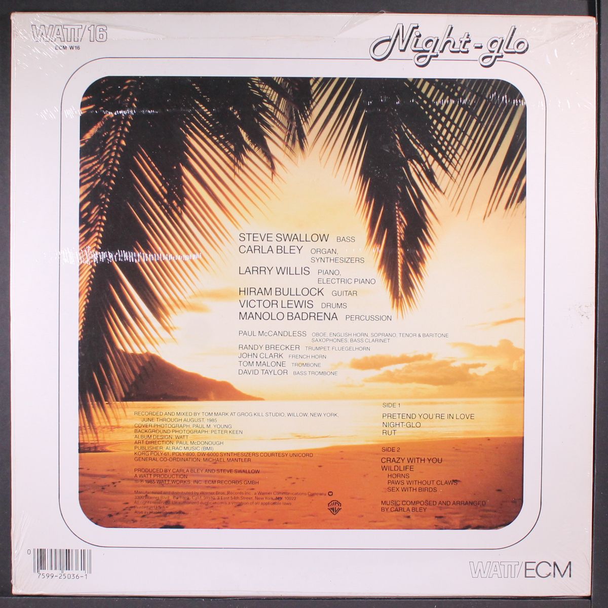 night-glo by CARLA BLEY