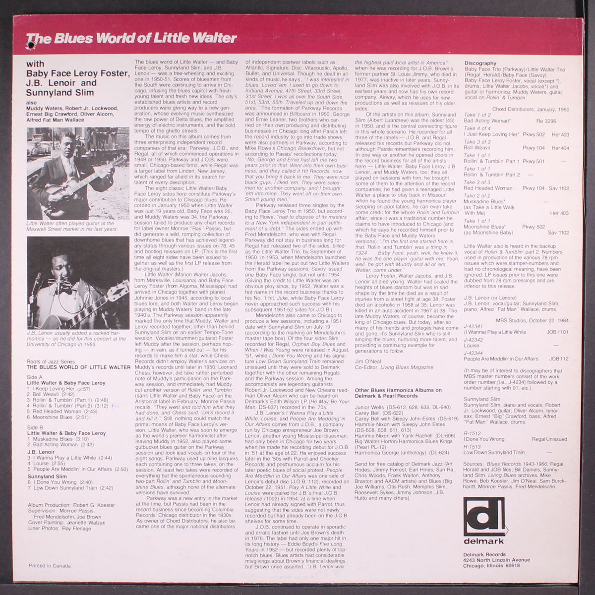 the blues world of little walter by LITTLE WALTER, ETC