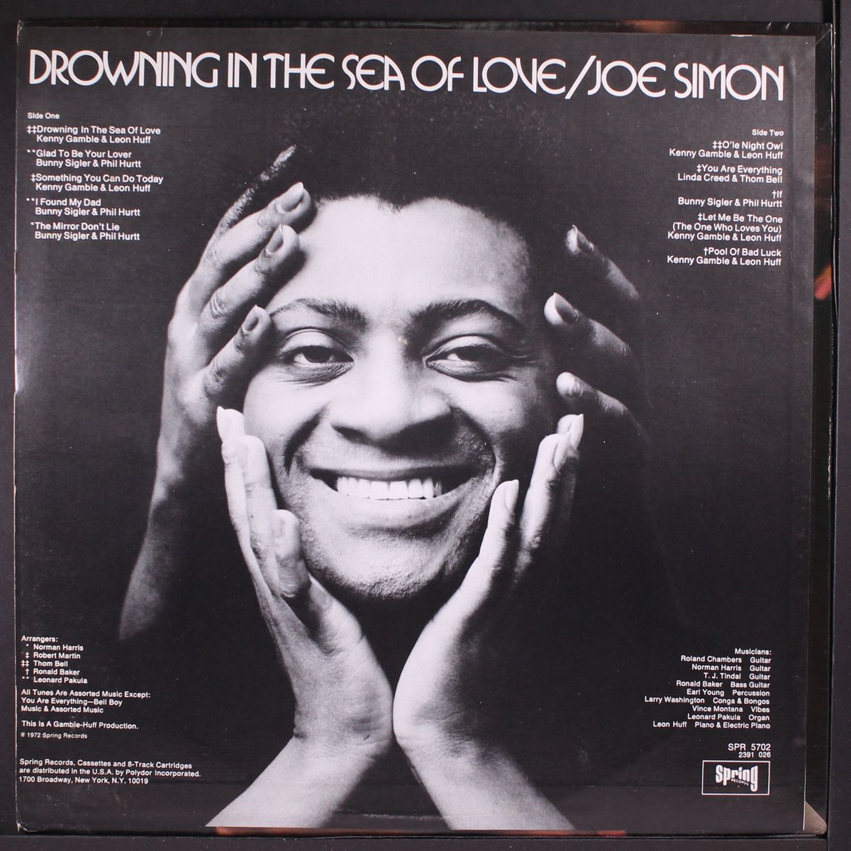 drowning in the sea of love by JOE SIMON