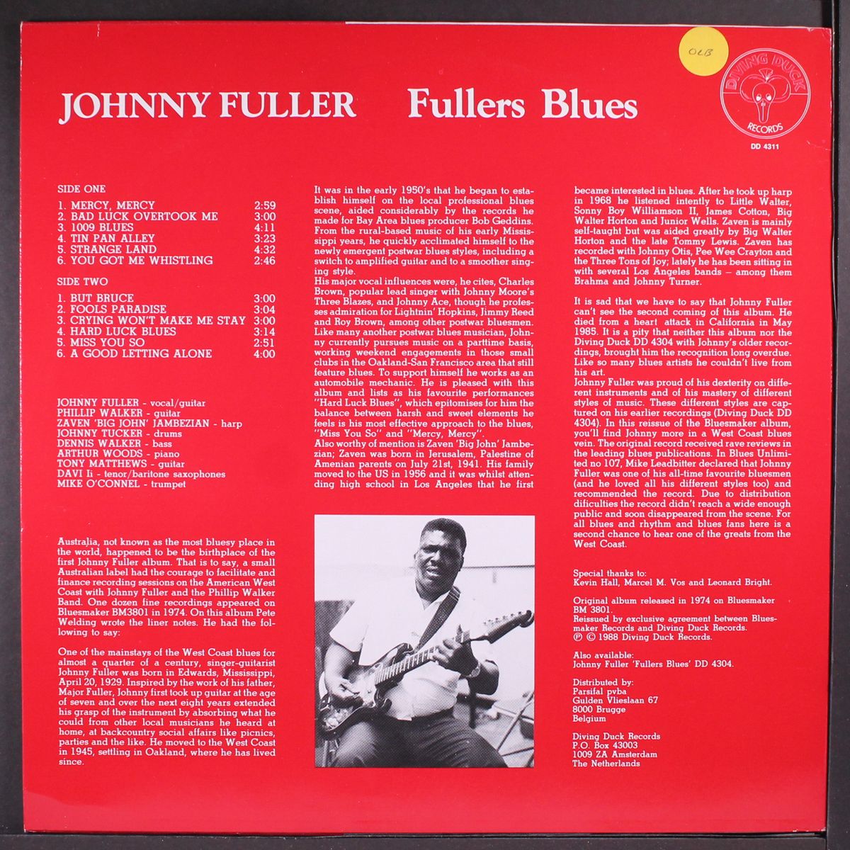 fullers blues by JOHNNY FULLER