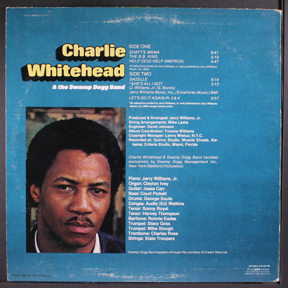 and the swamp dogg band by CHARLIE WHITEHEAD