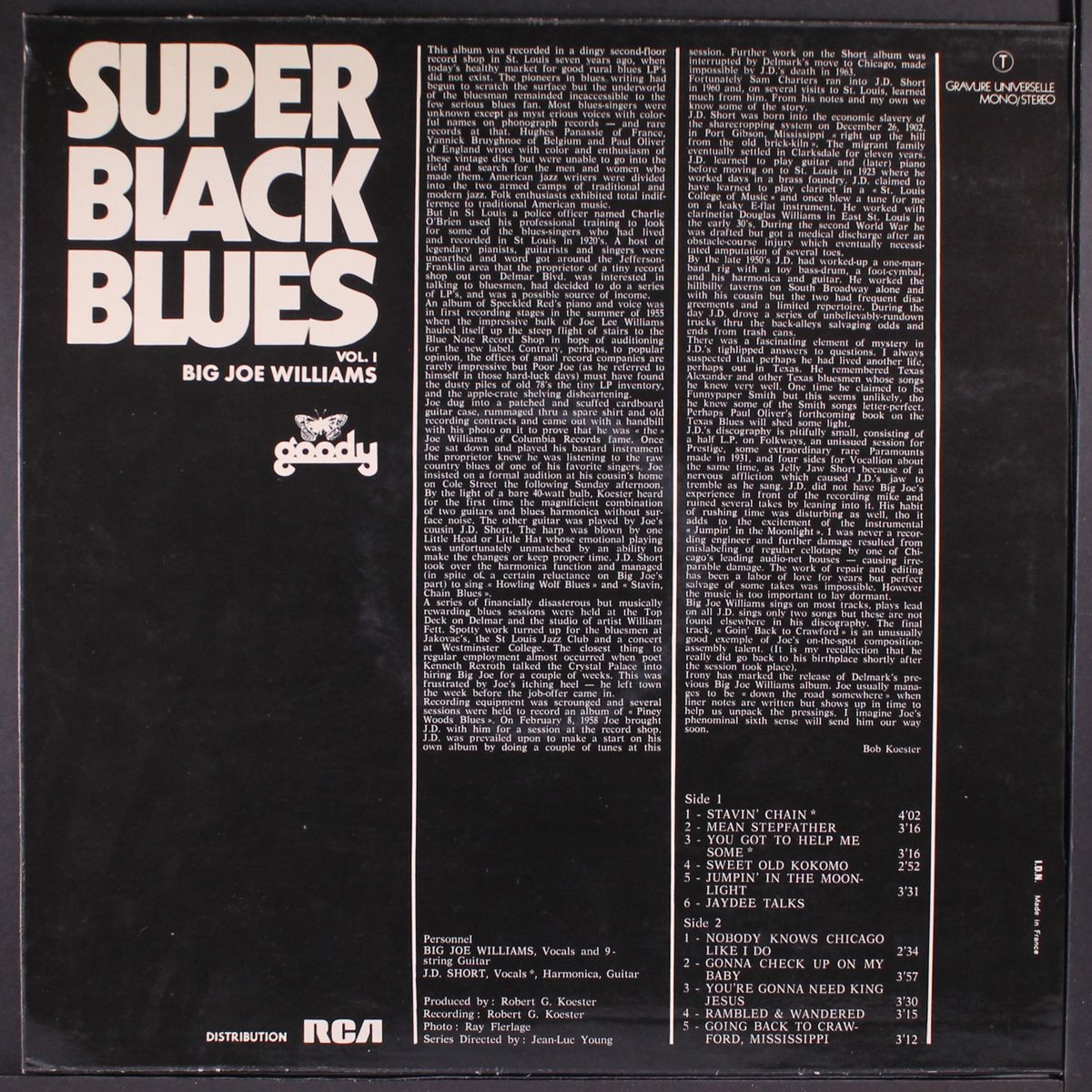 super black blues by BIG JOE WILLIAMS