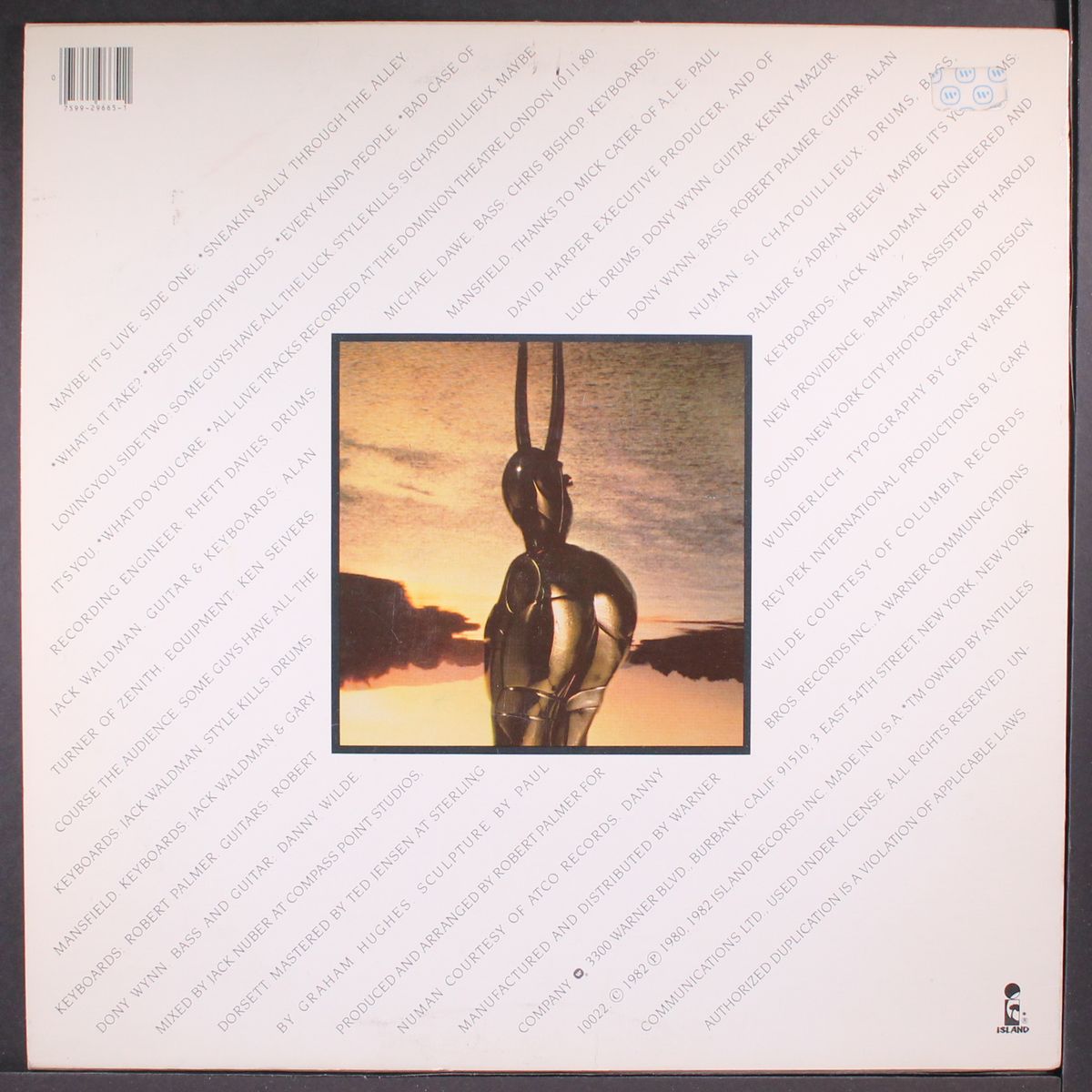 maybe it's live by ROBERT PALMER