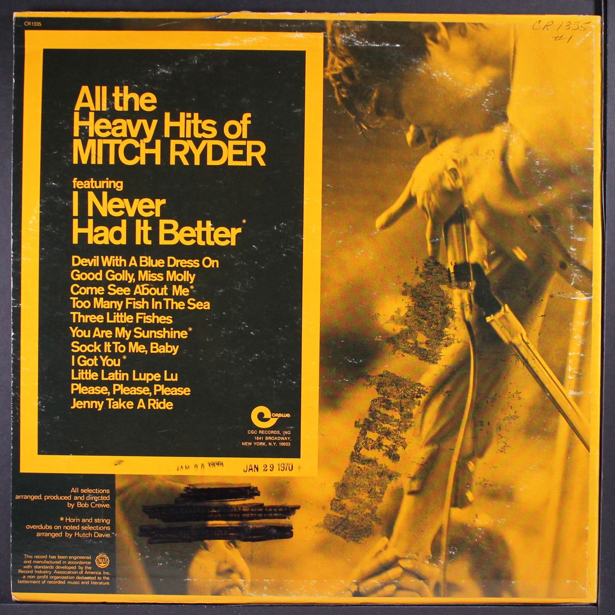 all the heavy hits by MITCH RYDER