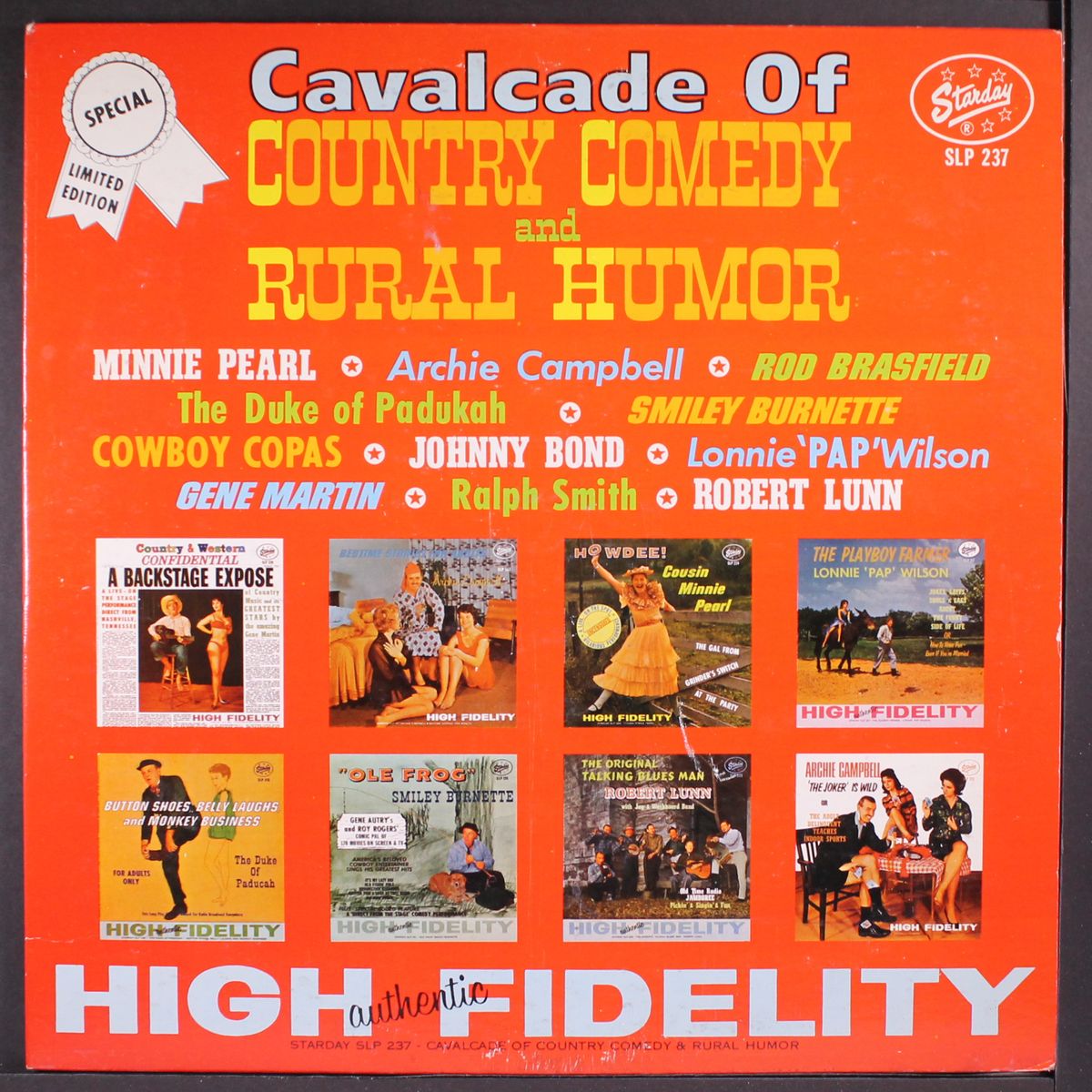 cavalcade of country comedy and rural humor by VARIOUS