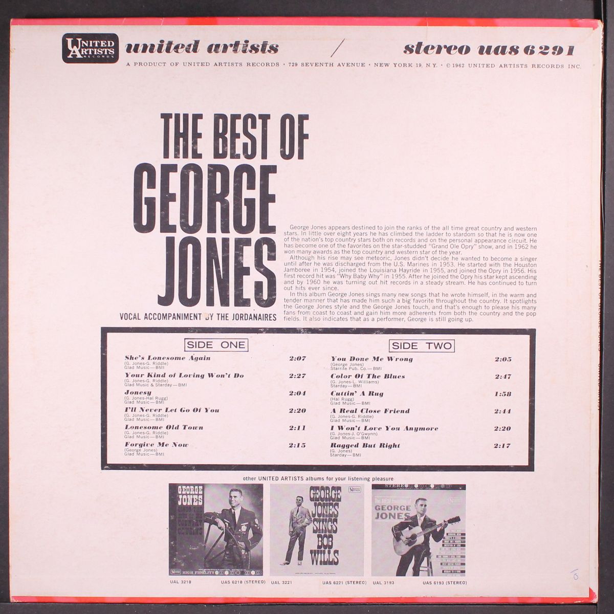 best of by GEORGE JONES