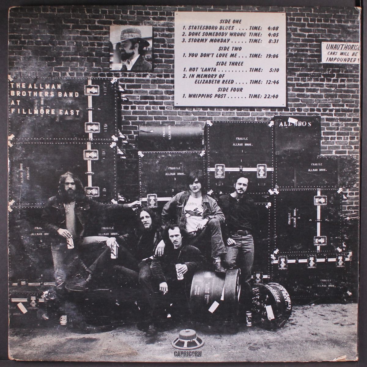 at fillmore east by ALLMAN BROTHERS BAND
