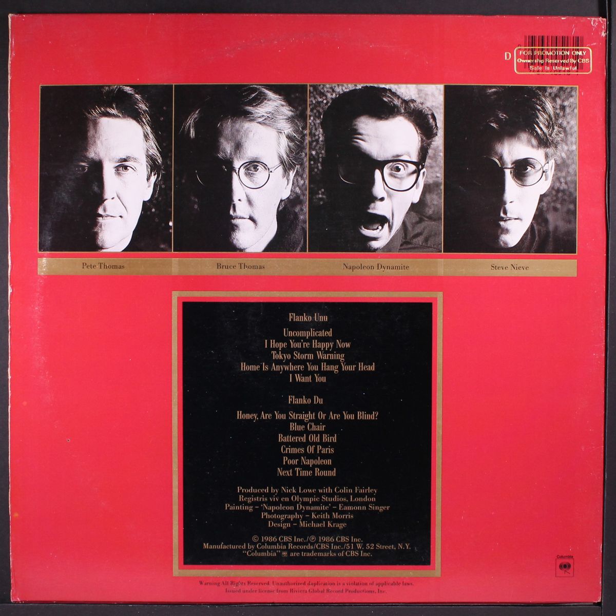 blood & chocolate by ELVIS COSTELLO