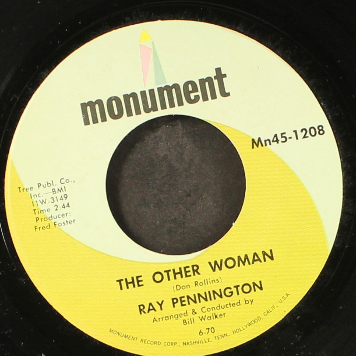 the other woman / i know love by RAY PENNINGTON
