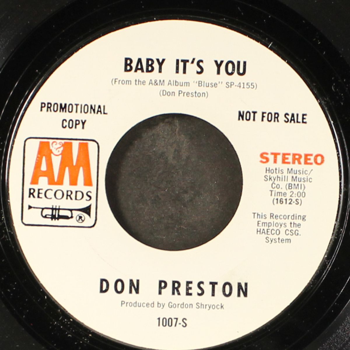 baby it's you / something you've got by DON PRESTON