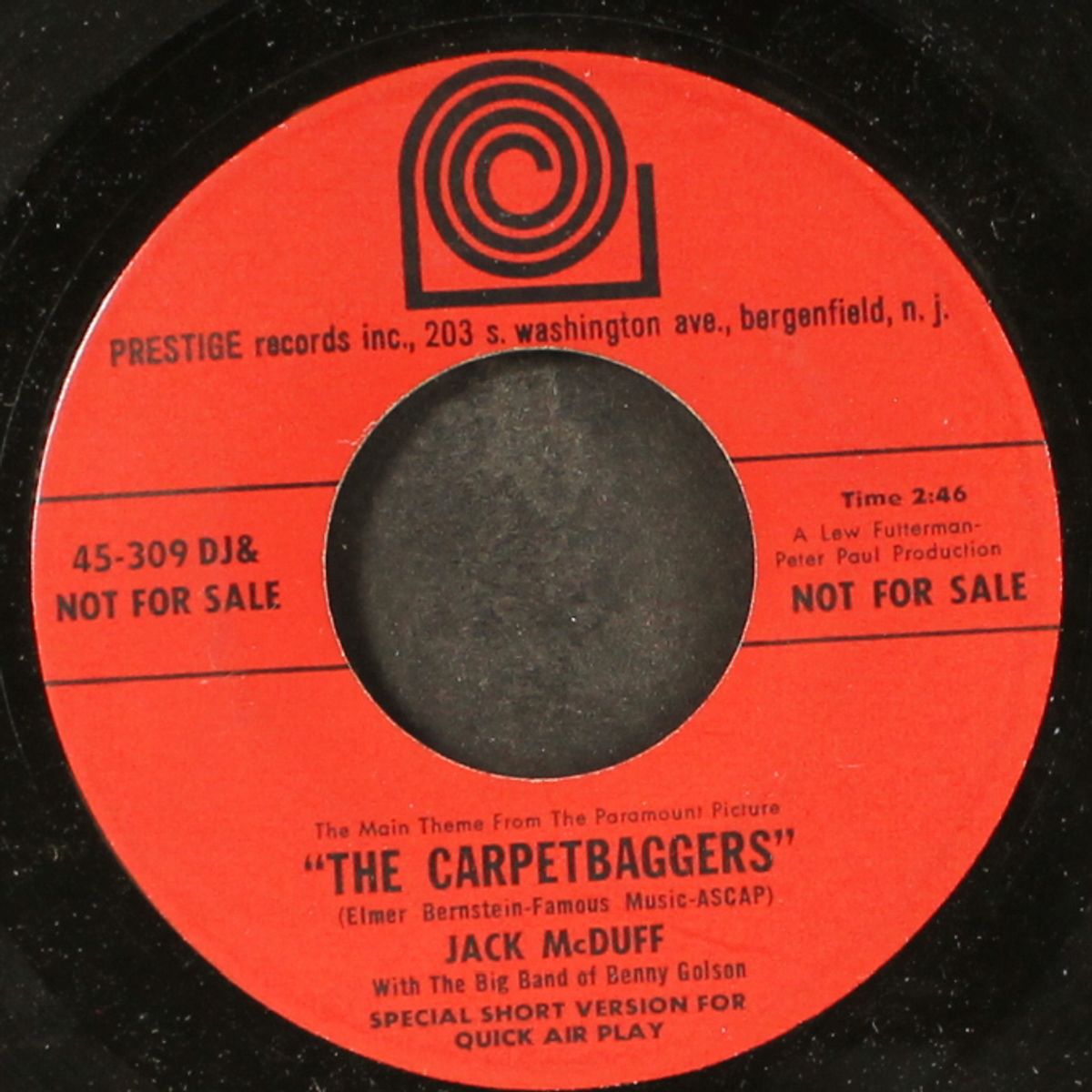 the carpetbaggers / same by JACK MCDUFF