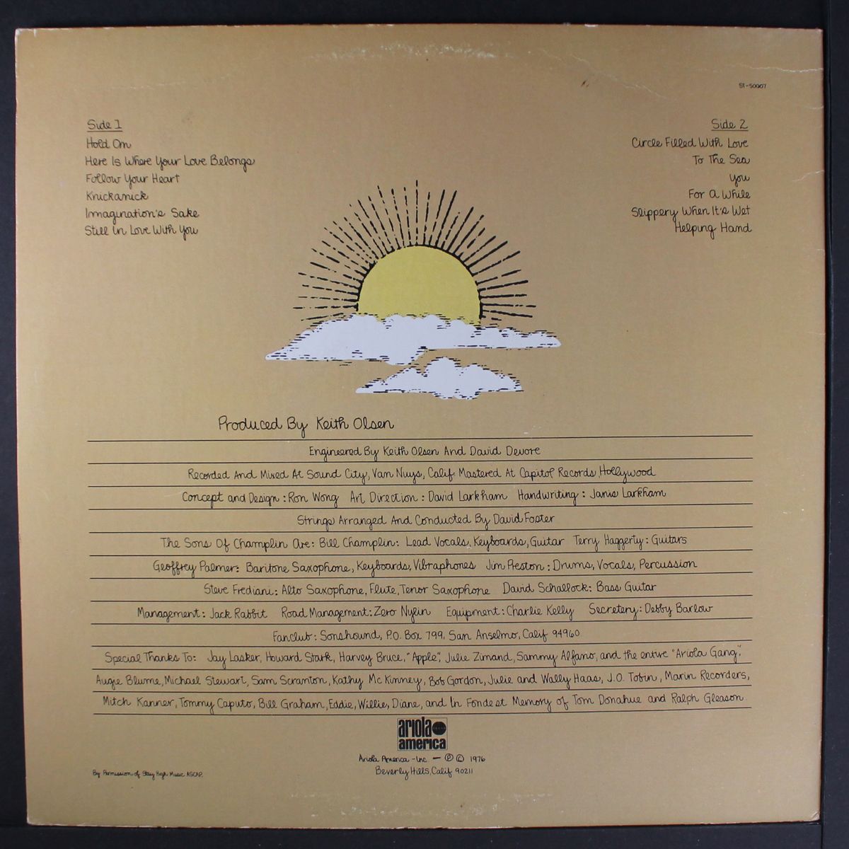 a circle filled with love by SONS OF CHAMPLIN